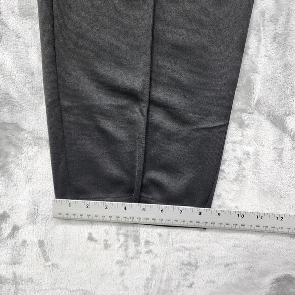 Vintage Blair Pants 16P PETITE Black Pull On Front Seam Straight Stretch Casual - Picture 8 of 9